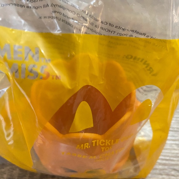 RARE Mr Tickle McDonald's Figure Mug Drinking Cup - Picture 5 of 7